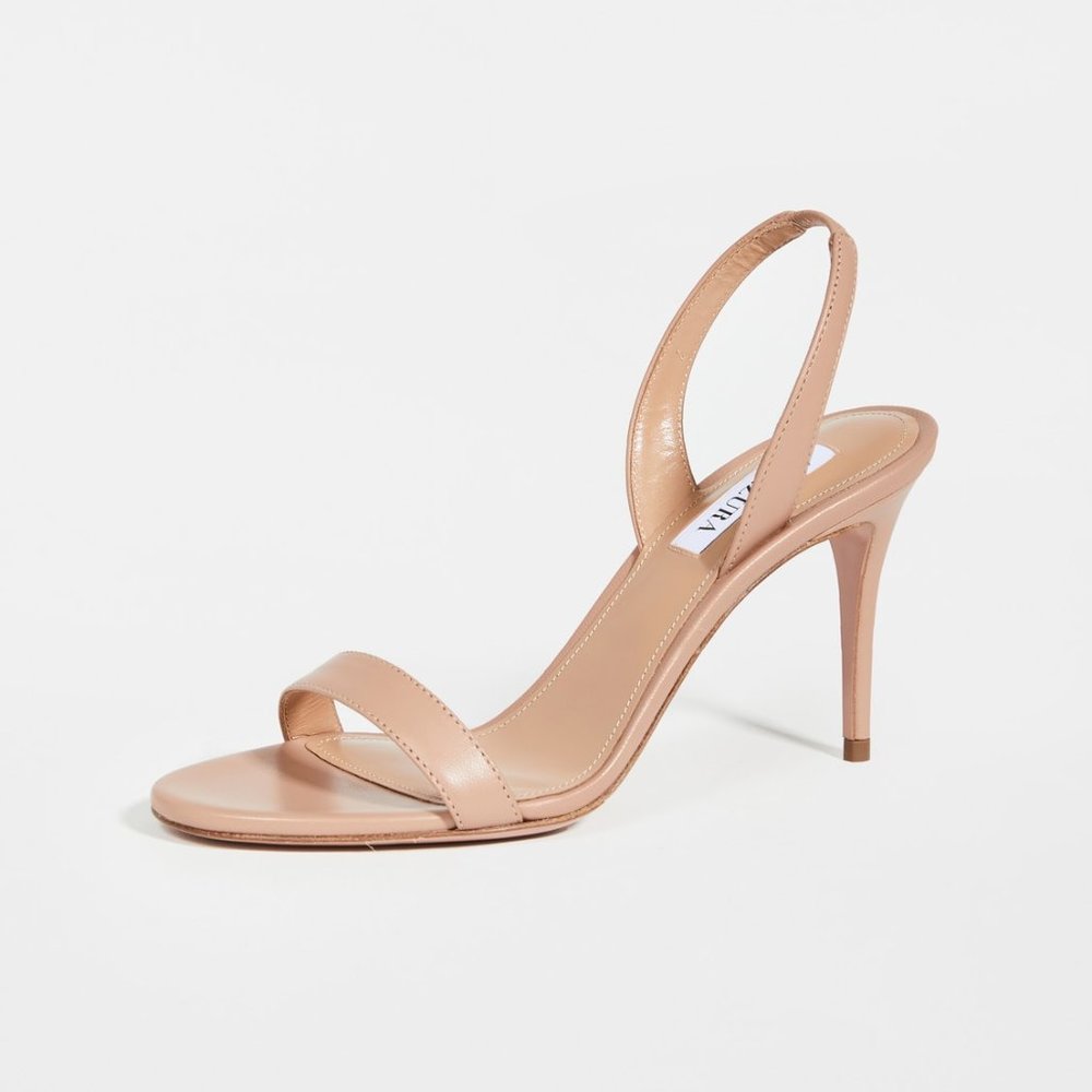 Aquazzura | So Nude Sandals 85 | 9.5 | LIKE NEW